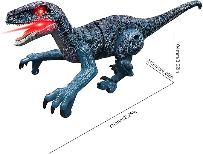 Dinosaurio a Control Remoto con Efecto de Humo